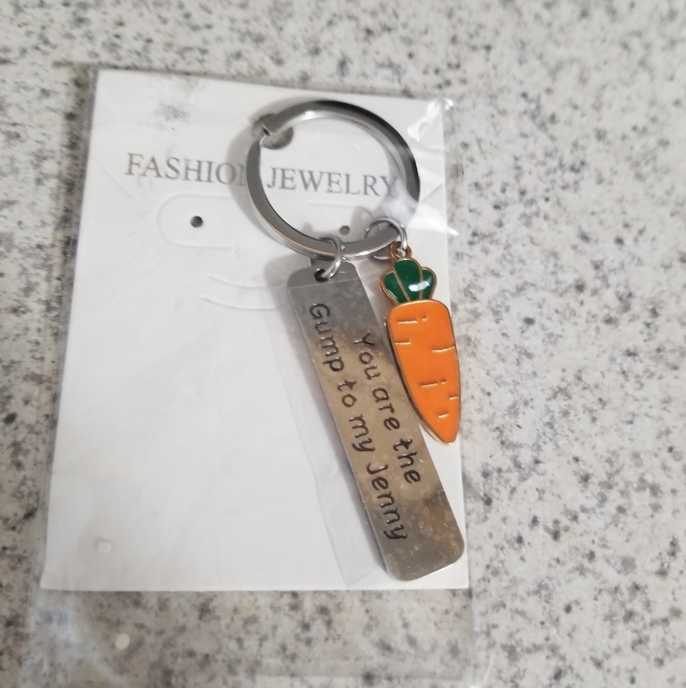 "You are the Gump to my Jenny". Keyring